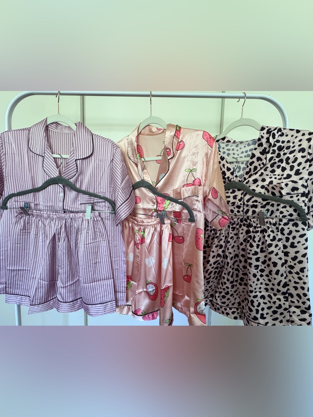 Silky Print Pajama Set - Women Intimates & Sleepwear